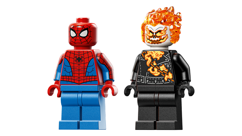 LEGO Marvel motorcycle building set 72 pieces (British brand)