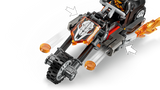 LEGO Marvel motorcycle building set 72 pieces (British brand)
