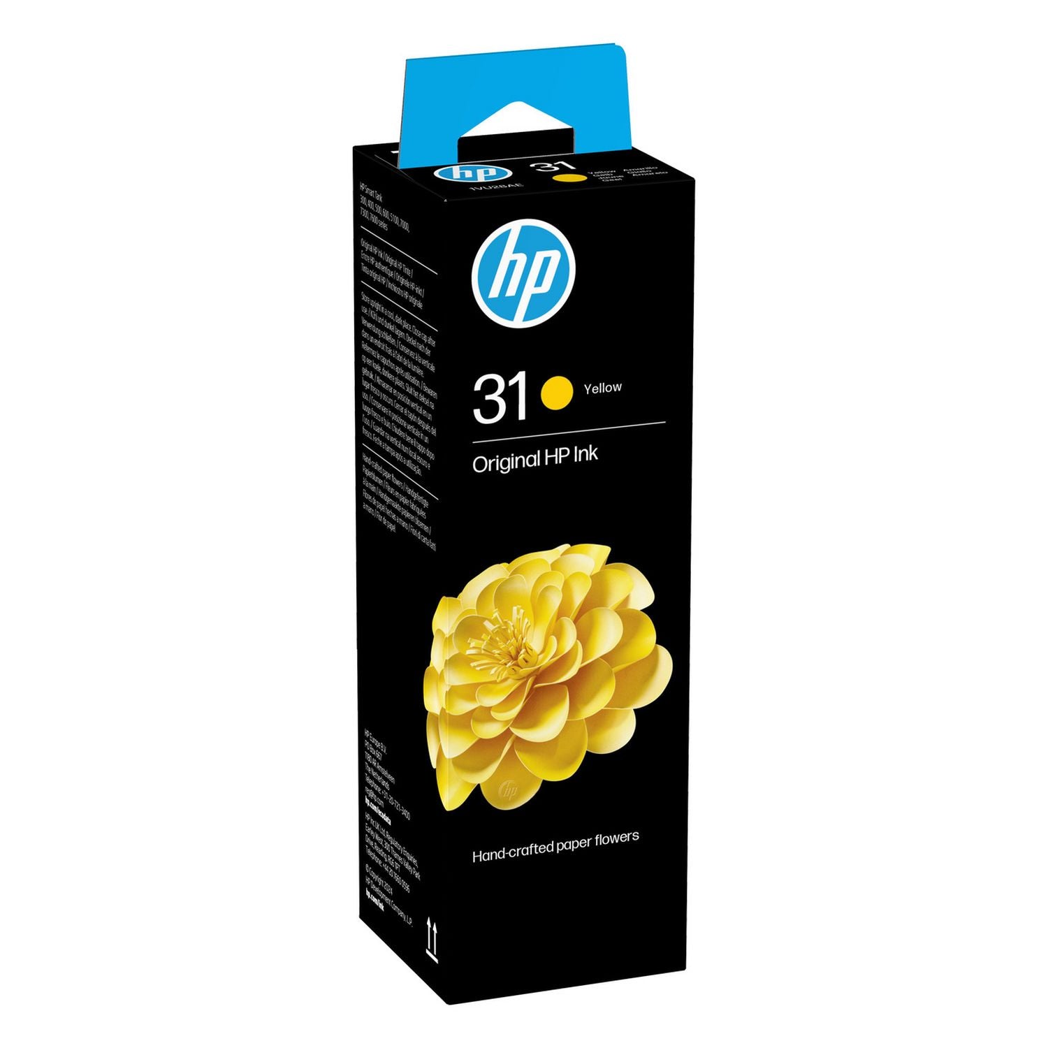 HP 31 high yield yellow ink bottle 70ml, UK version