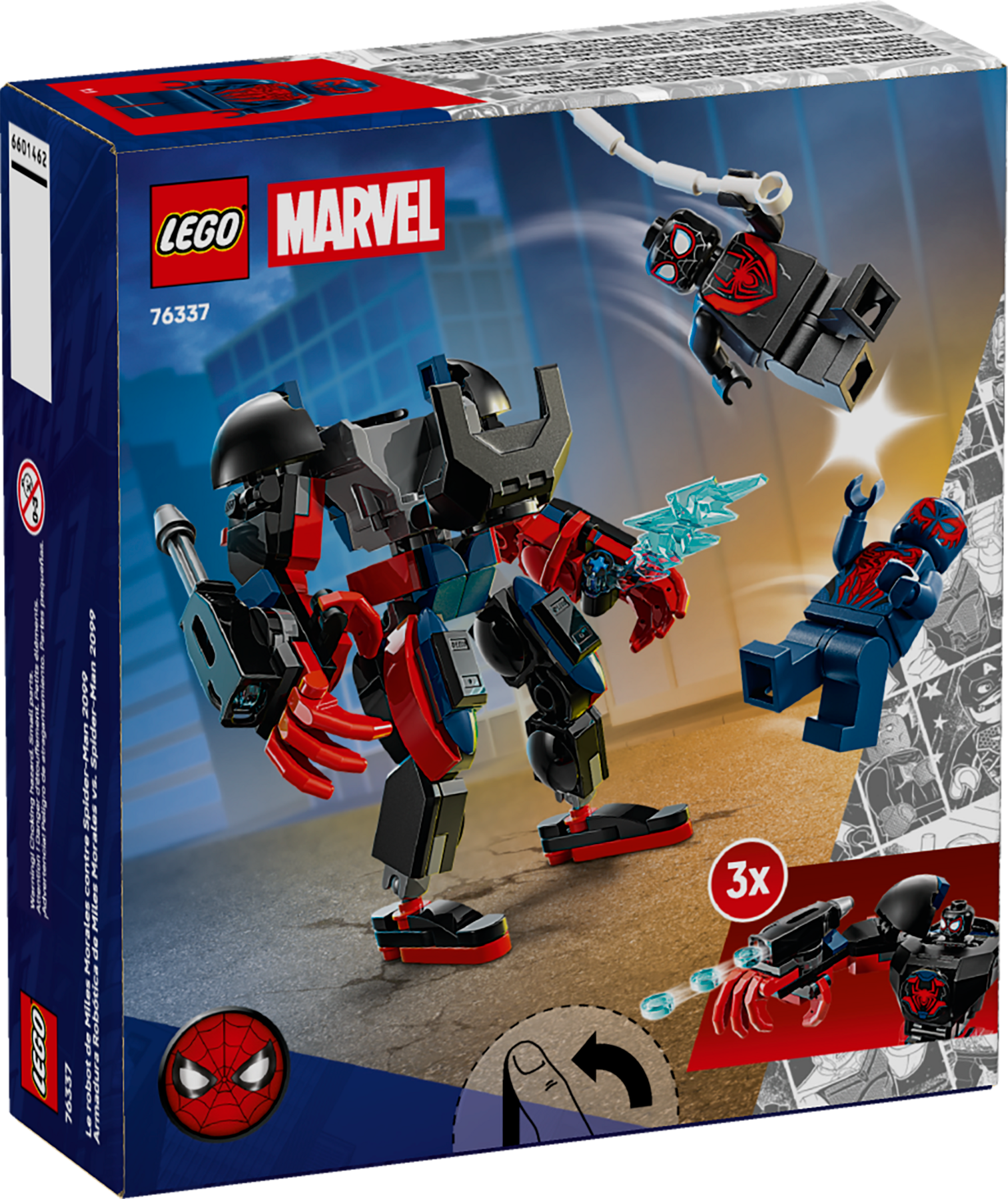 LEGO Miles Morales Mech 135-piece building toy - British product