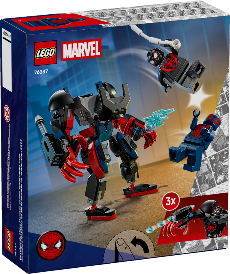 LEGO Miles Morales Mech 135-piece building toy - British product