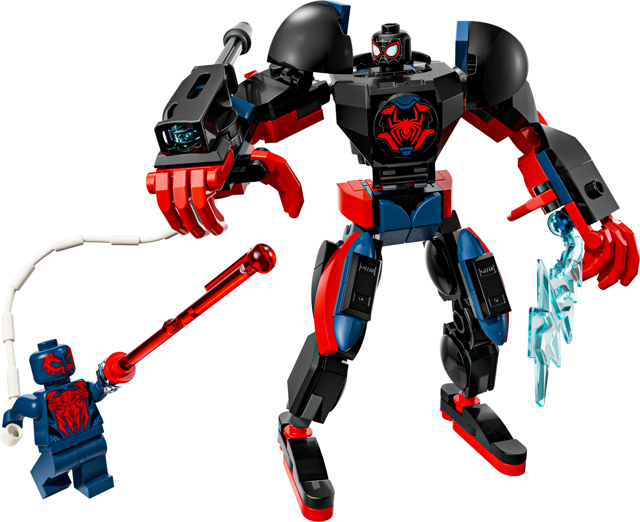 LEGO Miles Morales Mech 135-piece building toy - British product