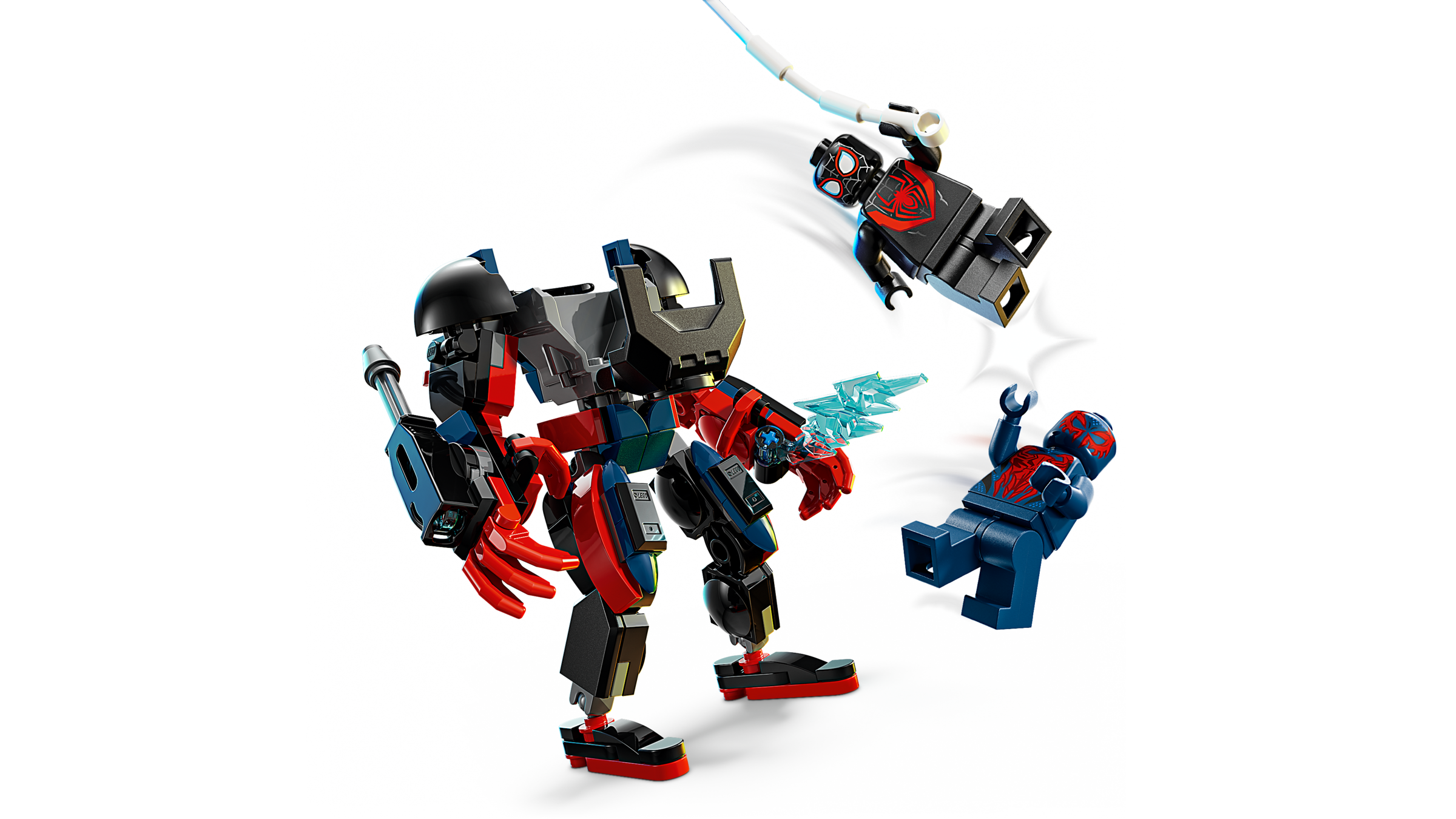 LEGO Miles Morales Mech 135-piece building toy - British product