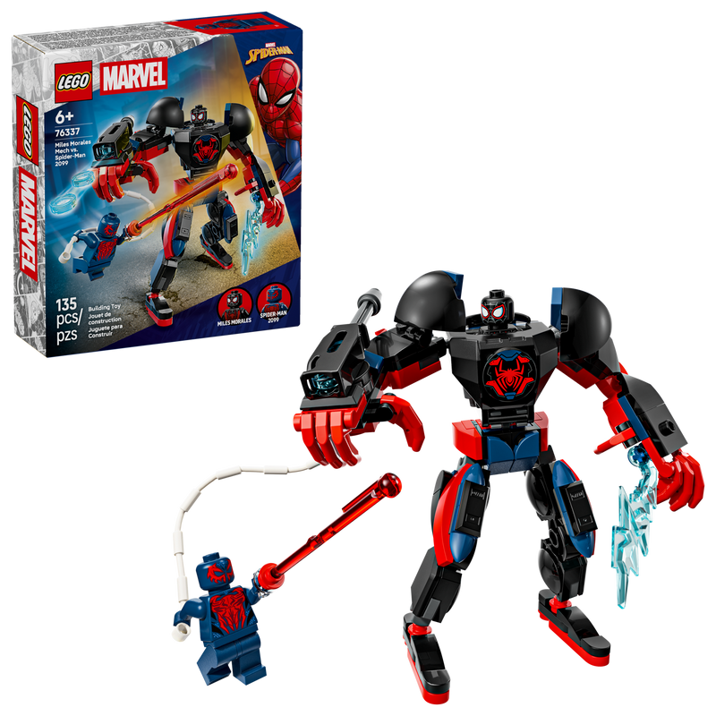 LEGO Miles Morales Mech 135-piece building toy - British product