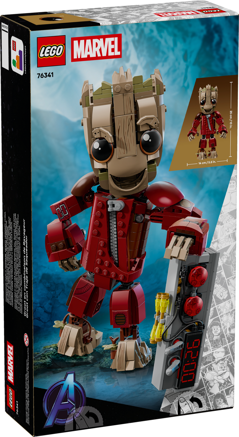 LEGO Ravager Jumpsuit Groot building set 604 pieces (British brand)
