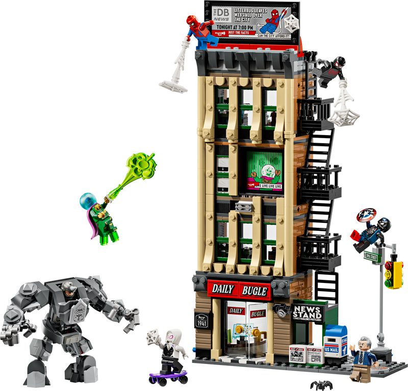 LEGO building set Daily Bugle Spider-Man - British product