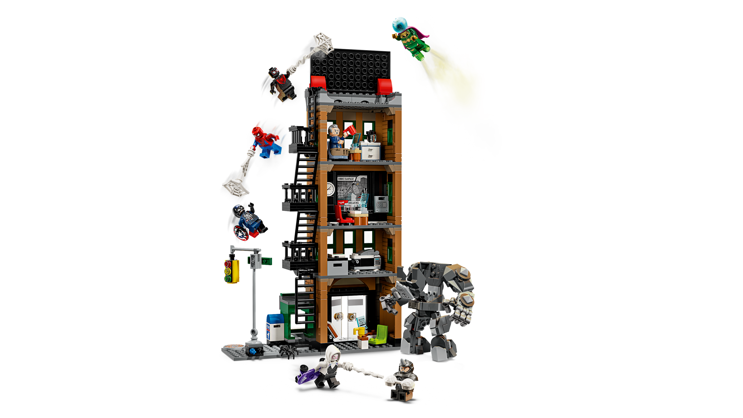 LEGO building set Daily Bugle Spider-Man - British product