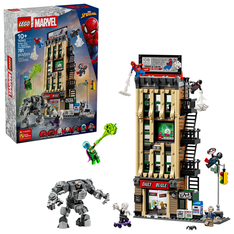 LEGO building set Daily Bugle Spider-Man - British product