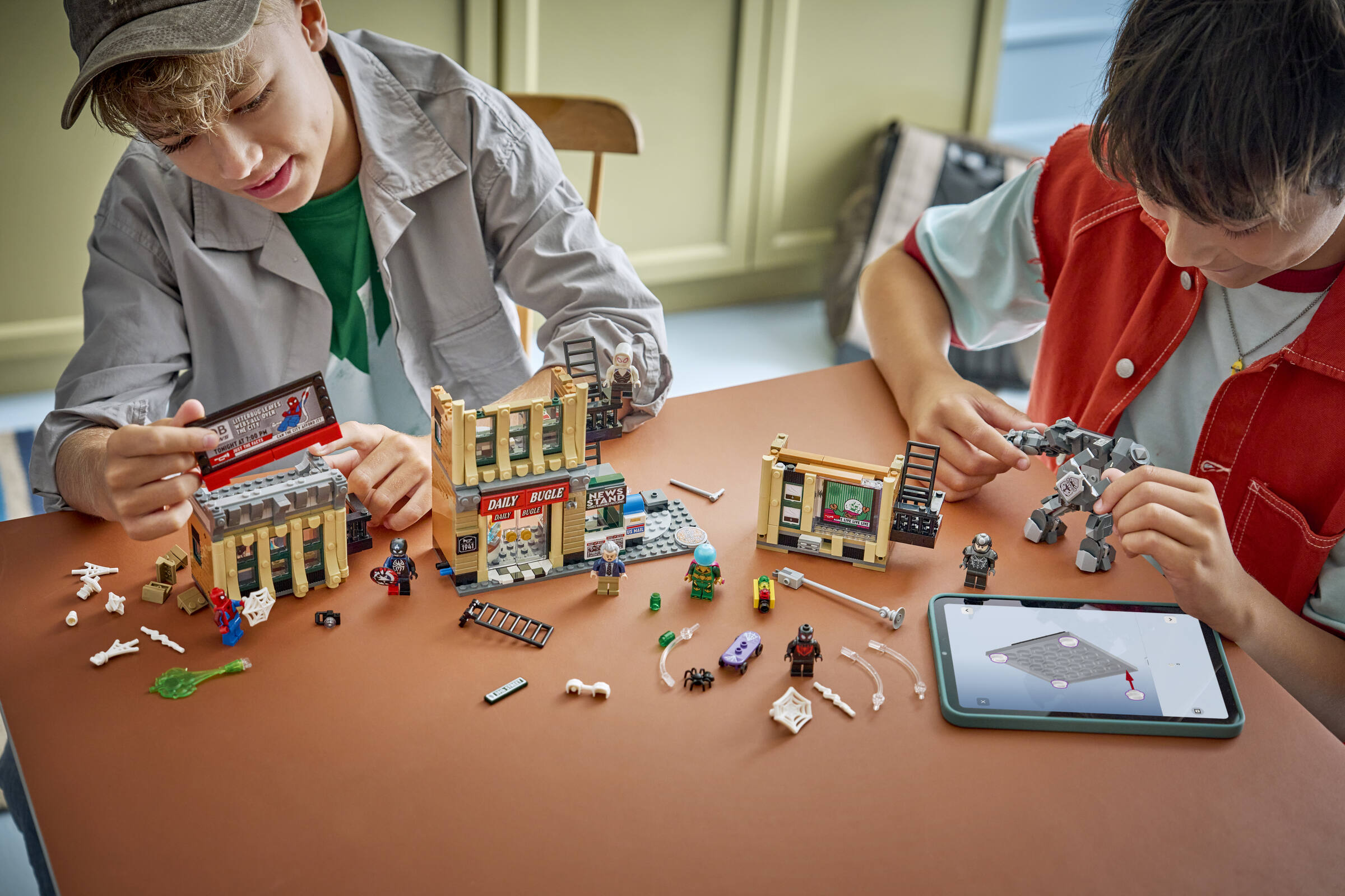 LEGO building set Daily Bugle Spider-Man - British product