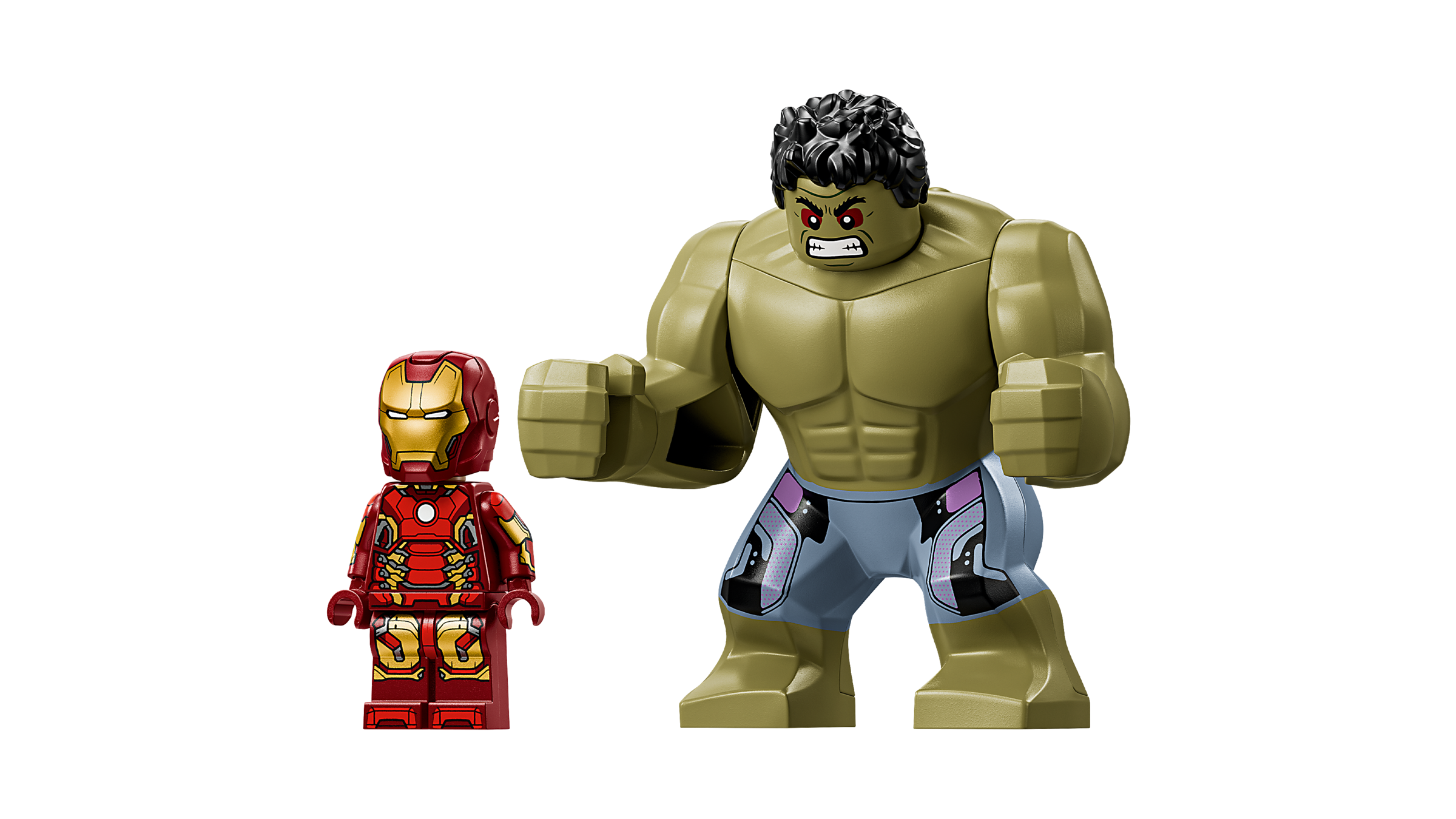 LEGO Marvel Hulkbuster vs Hulk building set 413 pieces, UK version
