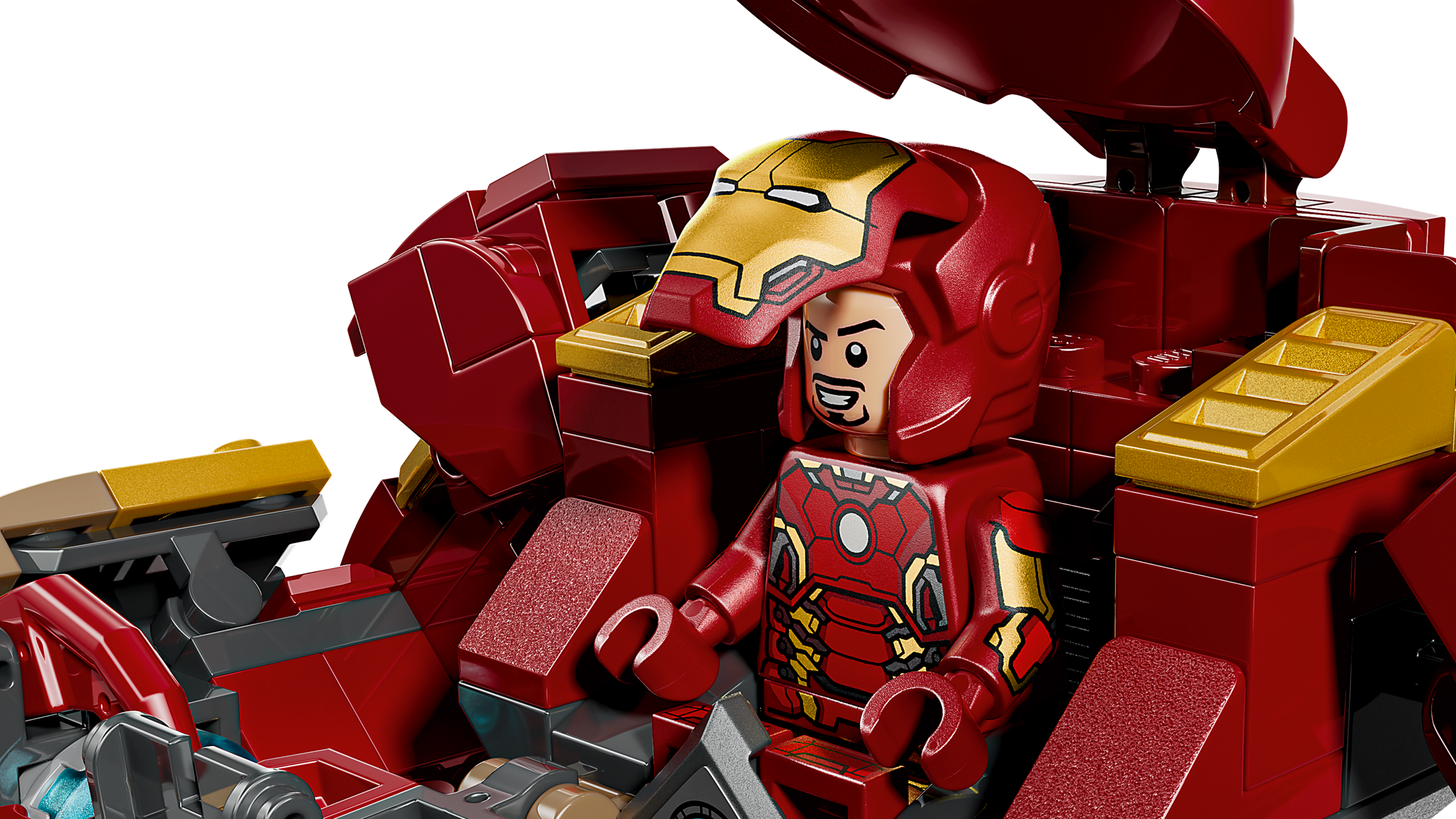 LEGO Marvel Hulkbuster vs Hulk building set 413 pieces, UK version