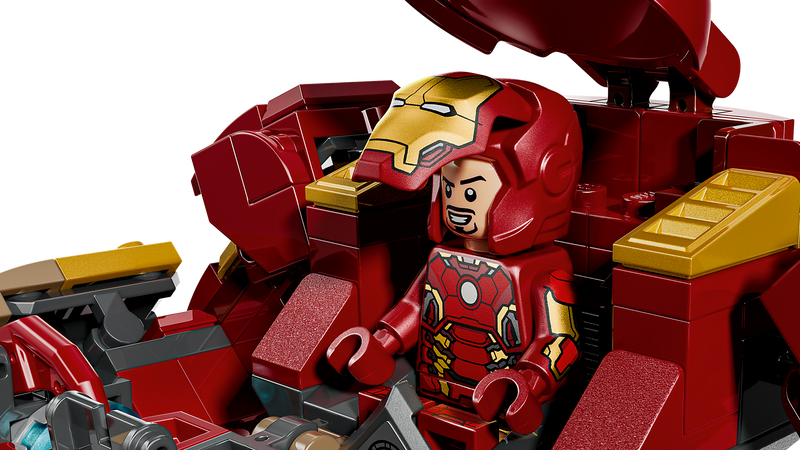 LEGO Marvel Hulkbuster vs Hulk building set 413 pieces, UK version