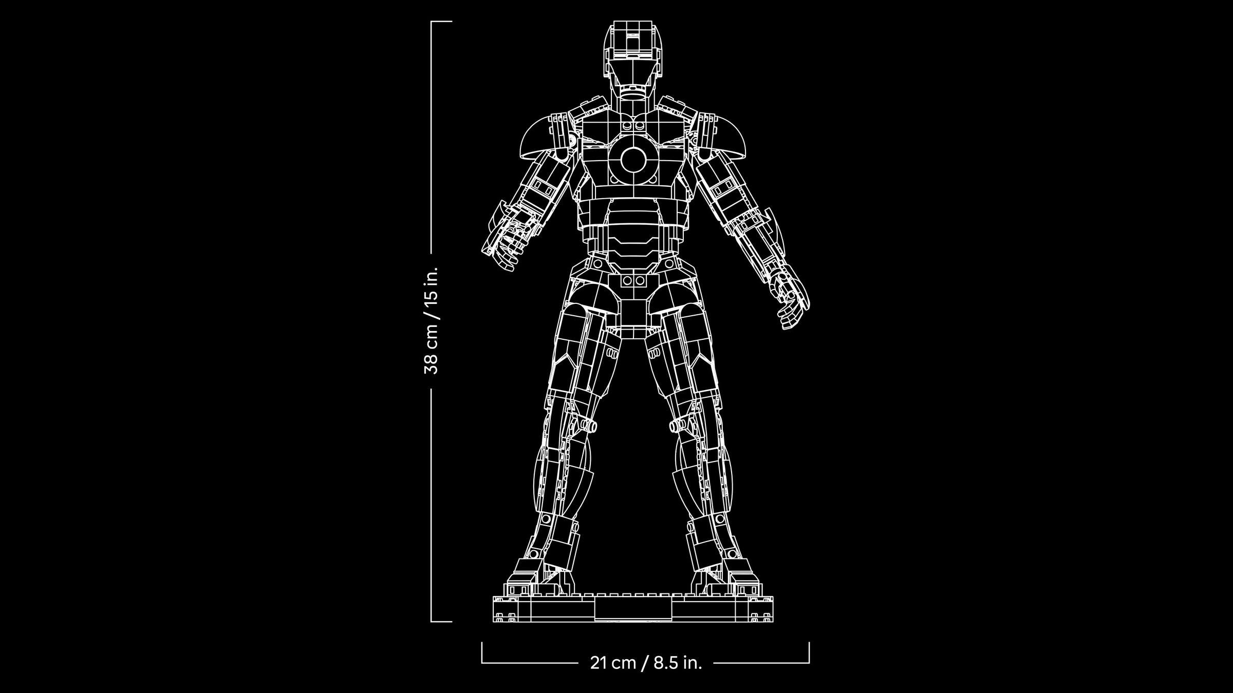 LEGO Iron Man Mark 3 Collectors Edition, UK version