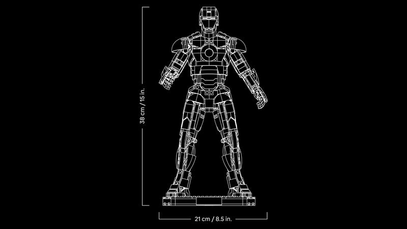 LEGO Iron Man Mark 3 Collectors Edition, UK version
