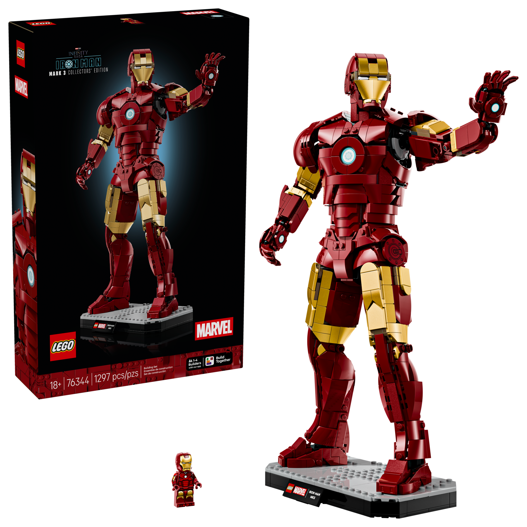 LEGO Iron Man Mark 3 Collectors Edition, UK version