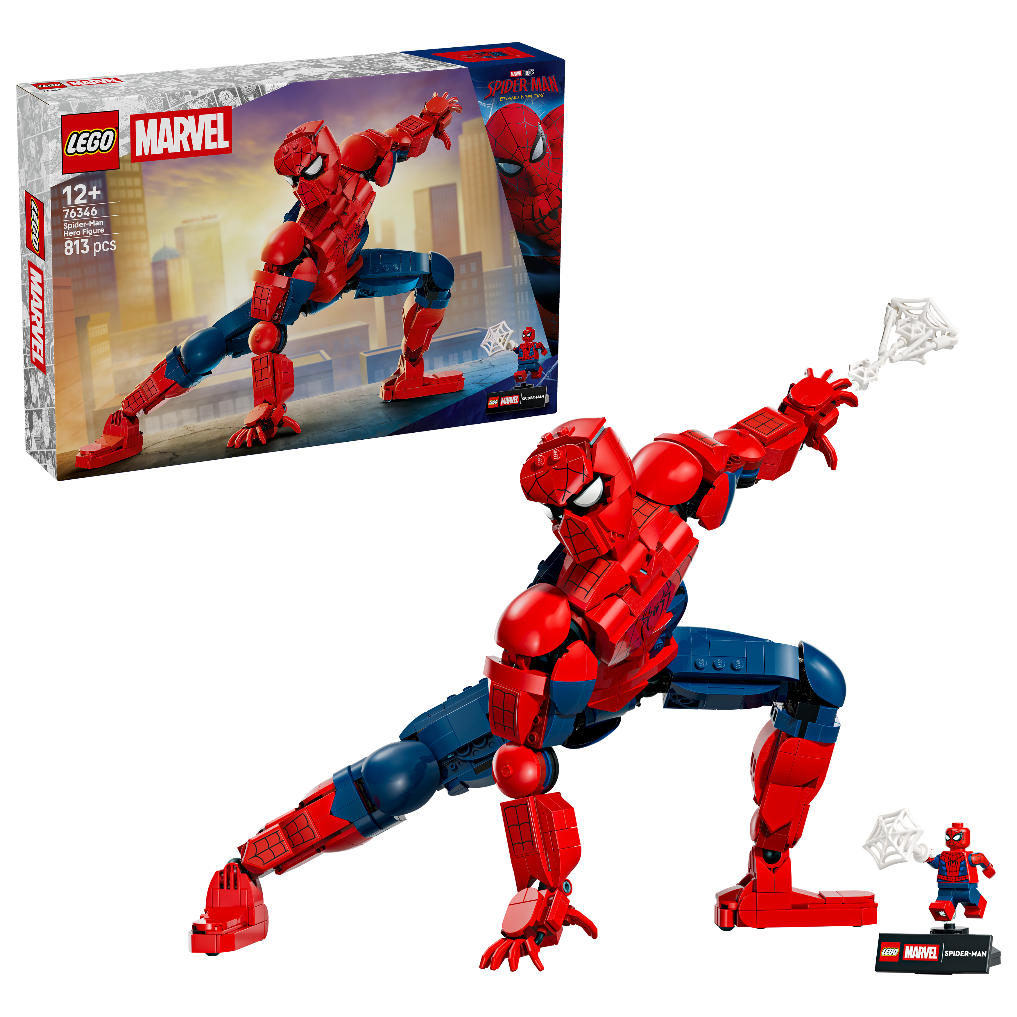 LEGO Marvel Spider-Man Hero Figure building set 76346 - British product