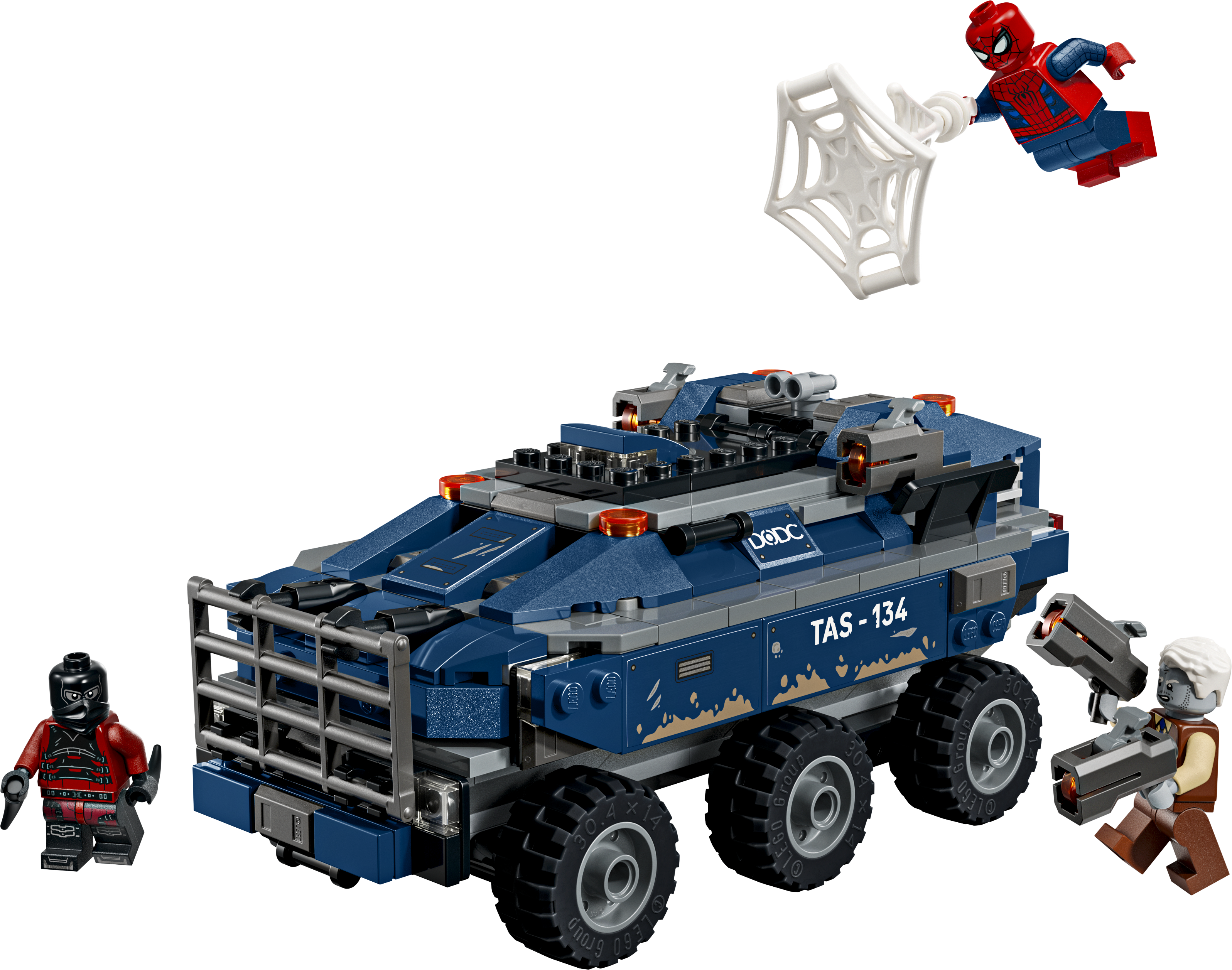 LEGO Spider-Man Prison Transport Chase building set 367 pieces - British product