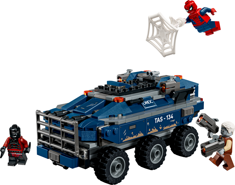 LEGO Spider-Man Prison Transport Chase building set 367 pieces - British product