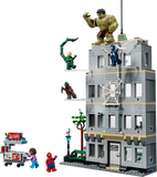 LEGO Spider-Man vs Hulk Epic Clash building set, British product