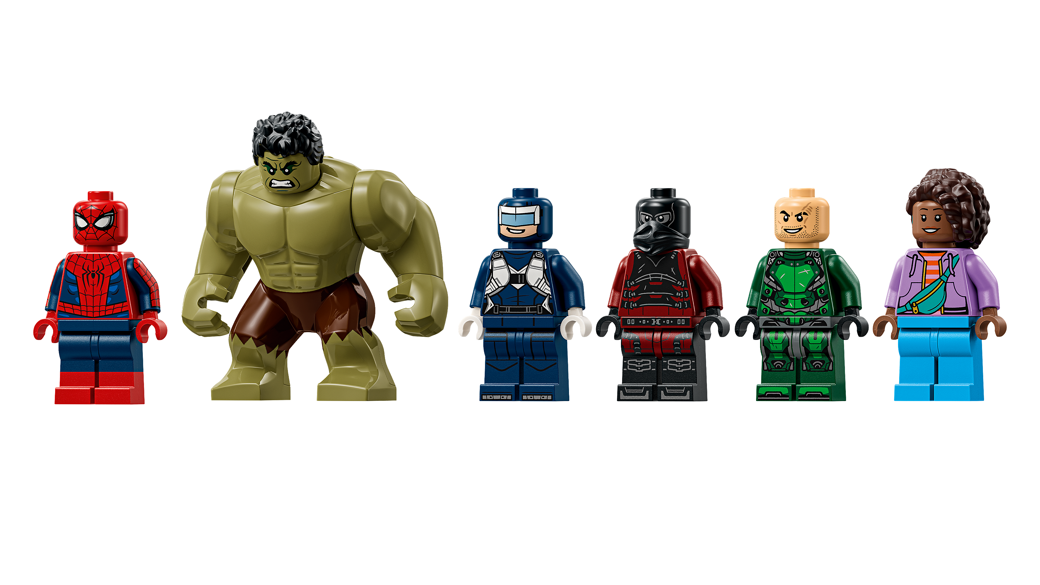 LEGO Spider-Man vs Hulk Epic Clash building set, British product