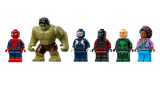 LEGO Spider-Man vs Hulk Epic Clash building set, British product