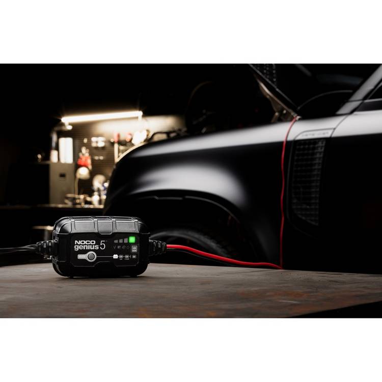 NOCO Genius 5UK 5A battery charger, imported from the UK