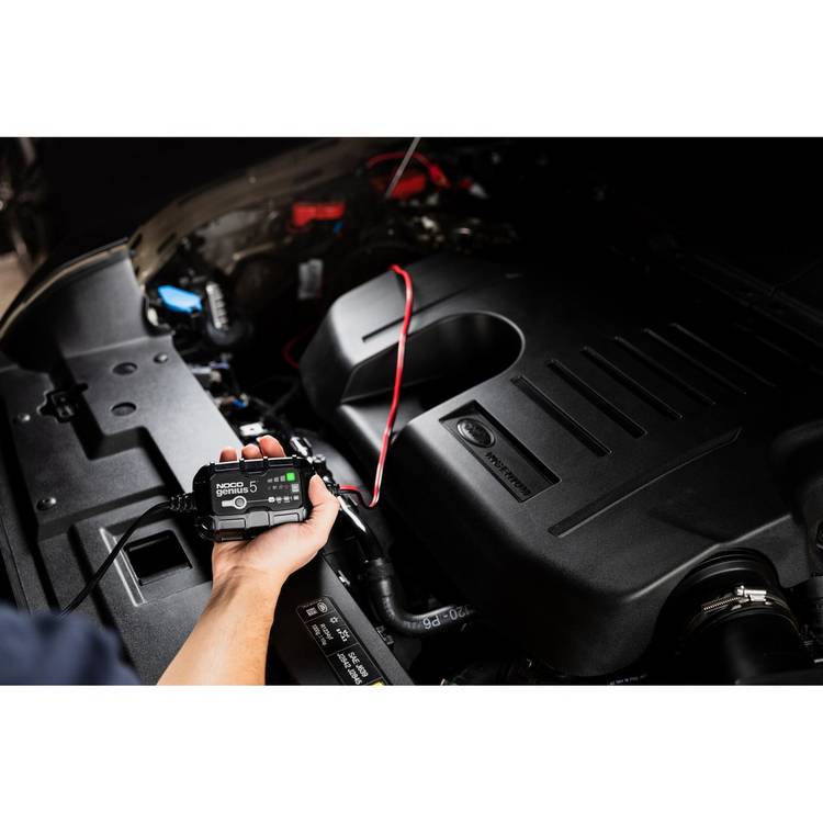 NOCO Genius 5UK 5A battery charger, imported from the UK