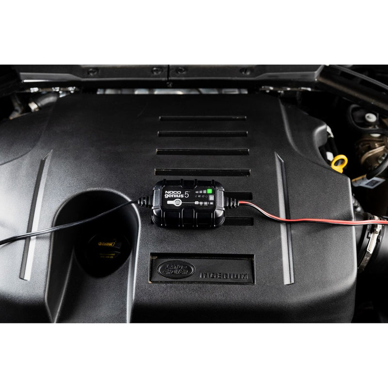 NOCO Genius 5UK 5A battery charger, imported from the UK