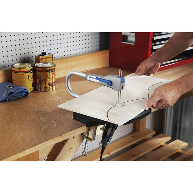 Dremel Moto-Saw compact scroll saw, imported from the UK