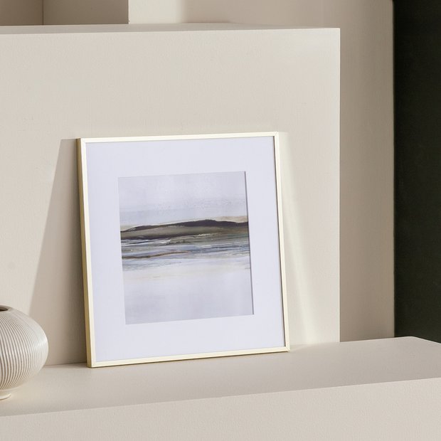 Argos Home gold aluminium picture frame 30x30cm (British brand)