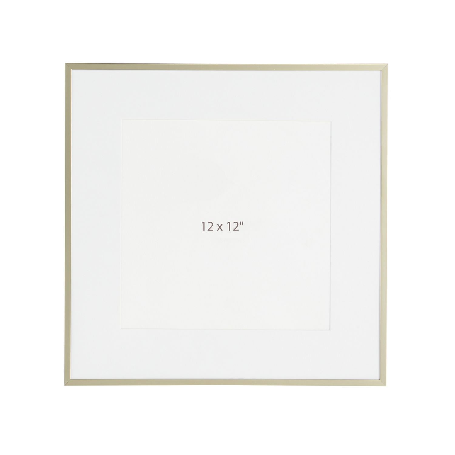 Argos Home gold aluminium picture frame 30x30cm (British brand)