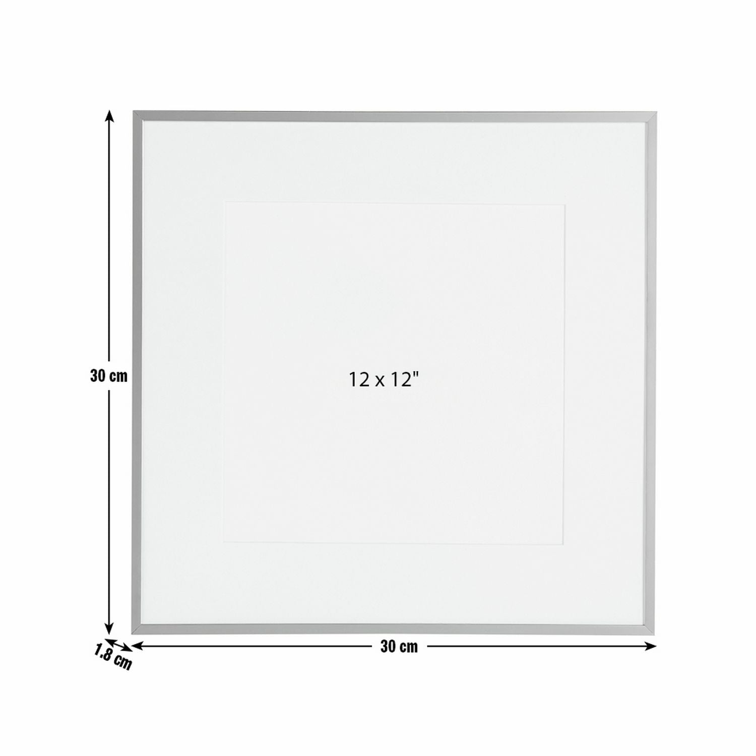 Argos Home gold aluminium picture frame 30x30cm (British brand)