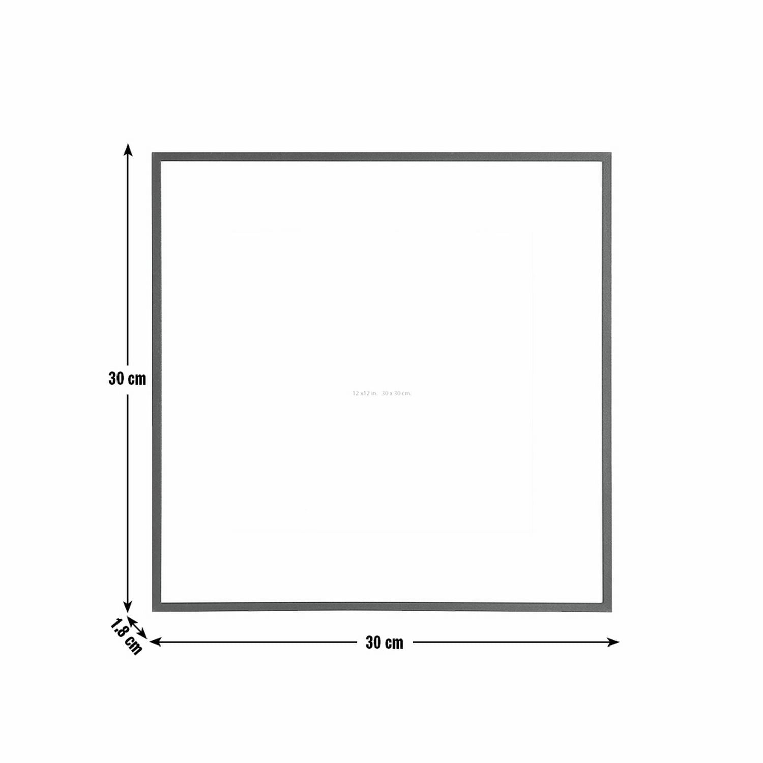 Argos Home black aluminium picture frame 30x30cm - British product