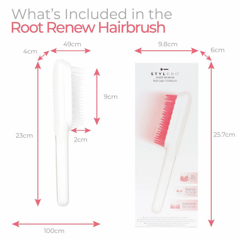 STYLPRO Root Renew red light hairbrush (British brand)