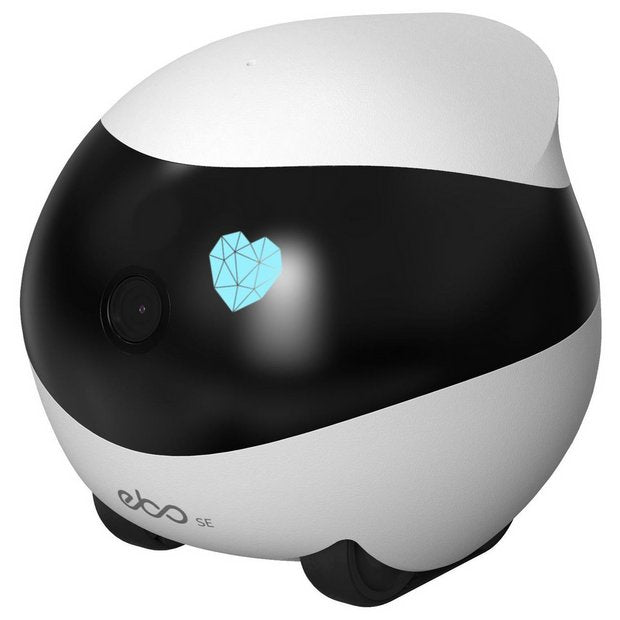 Enabot Ebo pet companion robot with HD camera, imported from the UK