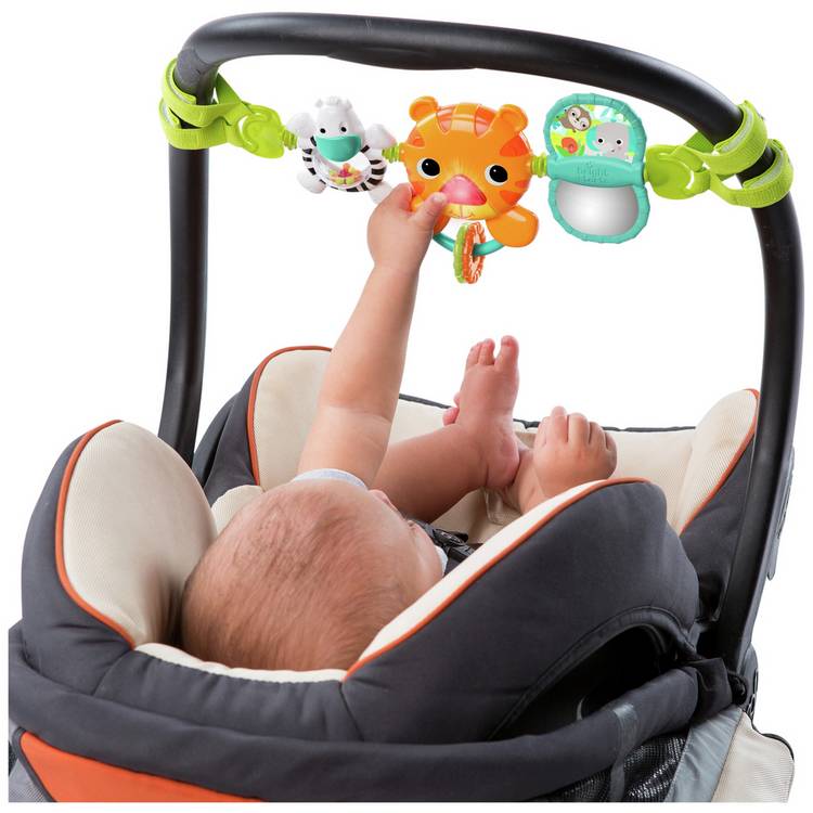 Bright Starts toy bar for car seat carrier - British product