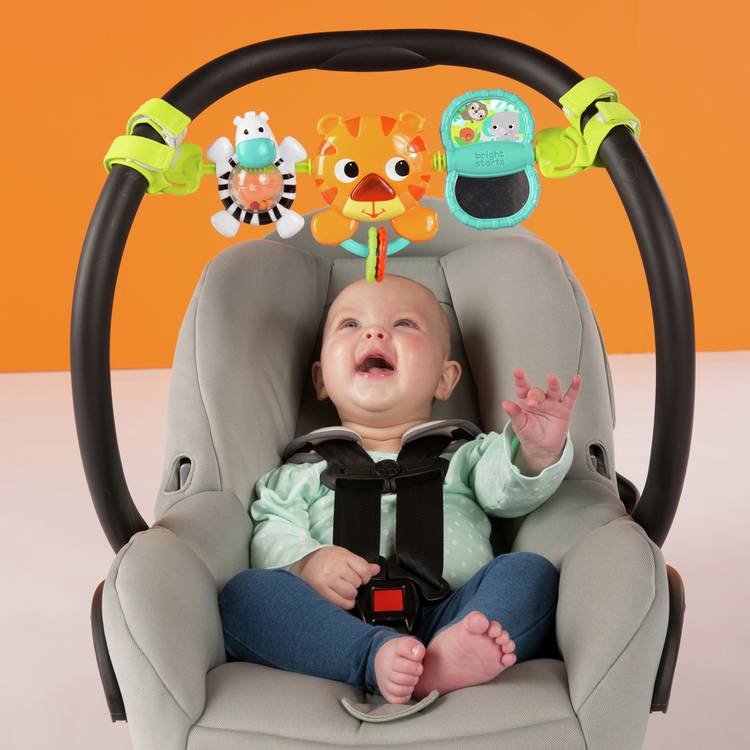 Bright Starts toy bar for car seat carrier - British product
