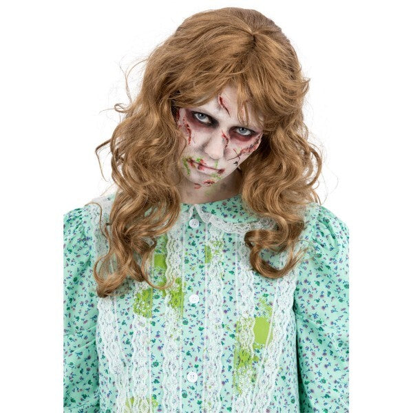 Smiffys Exorcist Regan wig long messy wavy, UK version