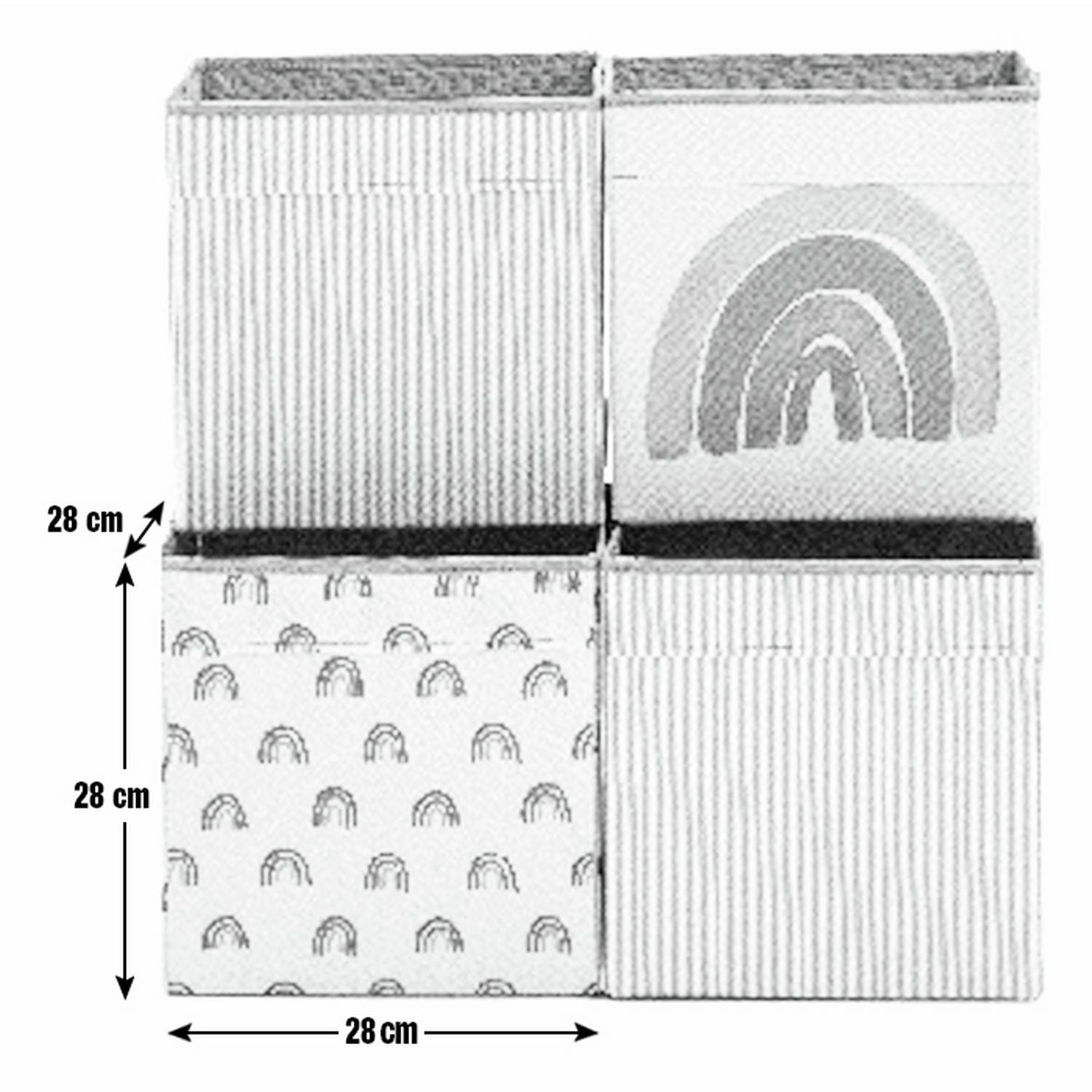 Habitat Molly four-piece kids storage box set, UK version