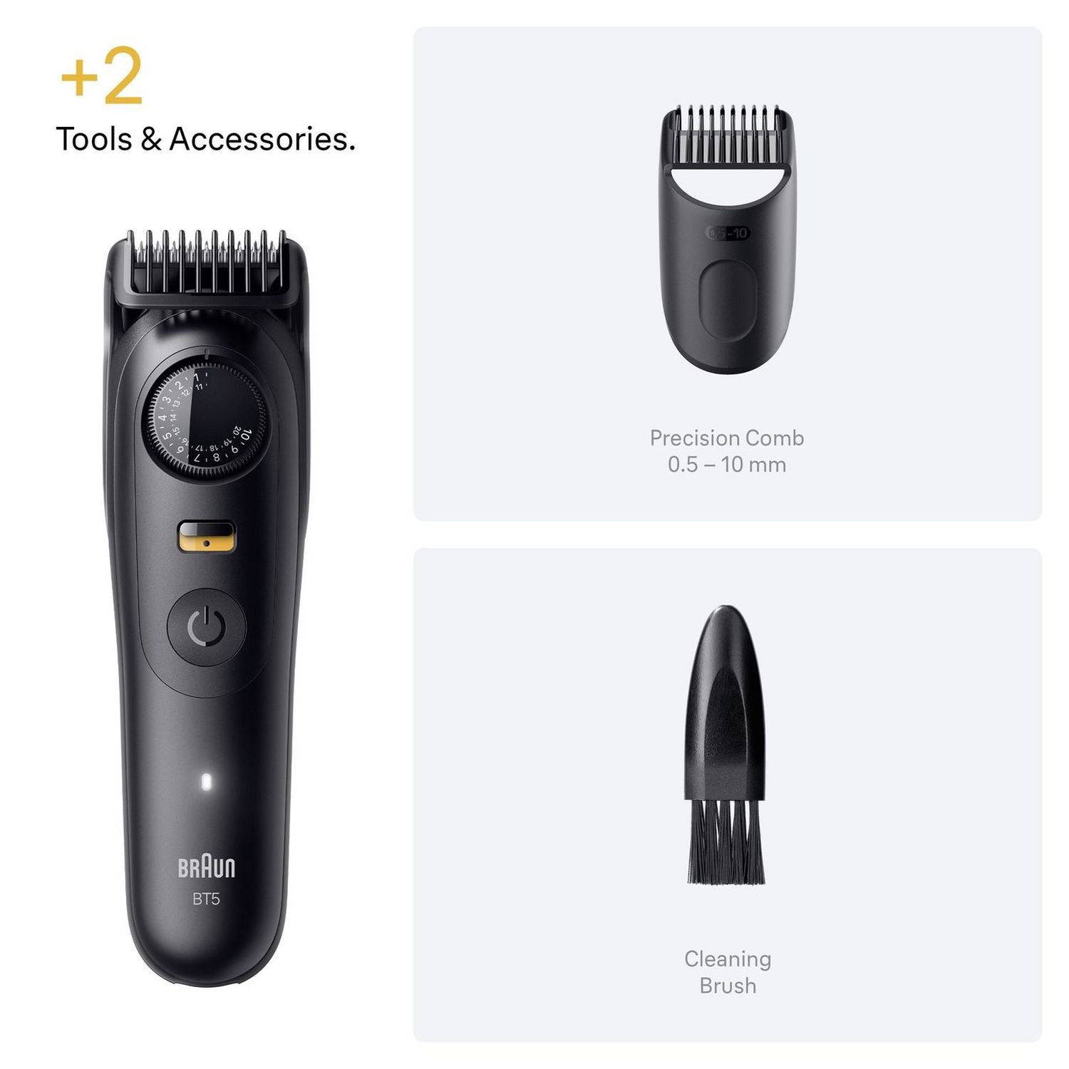 Braun BT 5500 beard trimmer, UK version