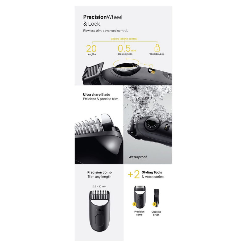 Braun BT 5500 beard trimmer, UK version