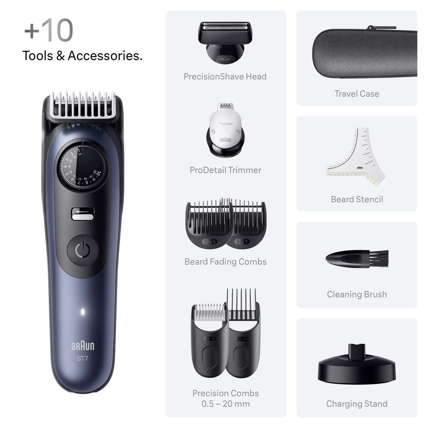 Braun BT 7540 Series 7 beard trimmer - British product