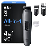 Braun AIO3500 4in1 beard and hair clipper (British brand)