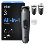 Braun AIO3500 4in1 beard and hair clipper (British brand)