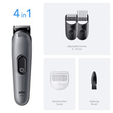 Braun AIO3500 4in1 beard and hair clipper (British brand)