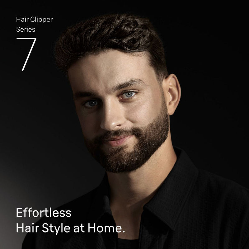 Braun HC 7590 Series 7 hair clipper with combs (British brand)