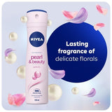 NIVEA Anti-Perspirant Deodorant Spray Pearl & Beauty 150ml GOODS Superdrug   