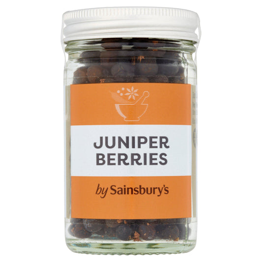 Sainsbury's Juniper Berries 28g Herbs spices & seasoning Sainsburys   