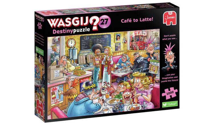 Wasgij Destiny Café To Latte Jigsaw Puzzle GOODS Argos