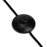 Habitat brass floor lamp with glass shade - British product